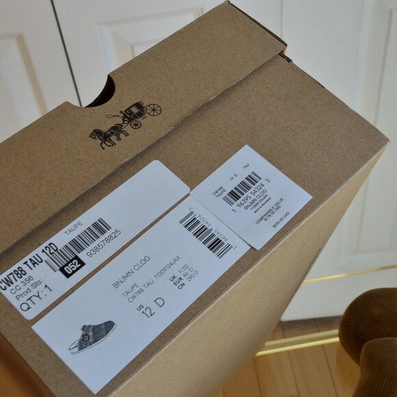 Coach CW788 Benjamin Clog Men Size 12 - Picture 4 of 9